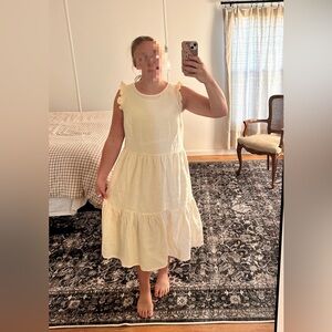 Not Perfect Linen Paraty Dress